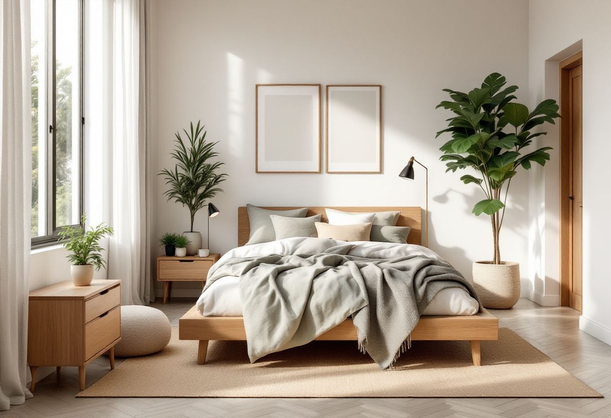 Render de referencia · Dormitorio principal